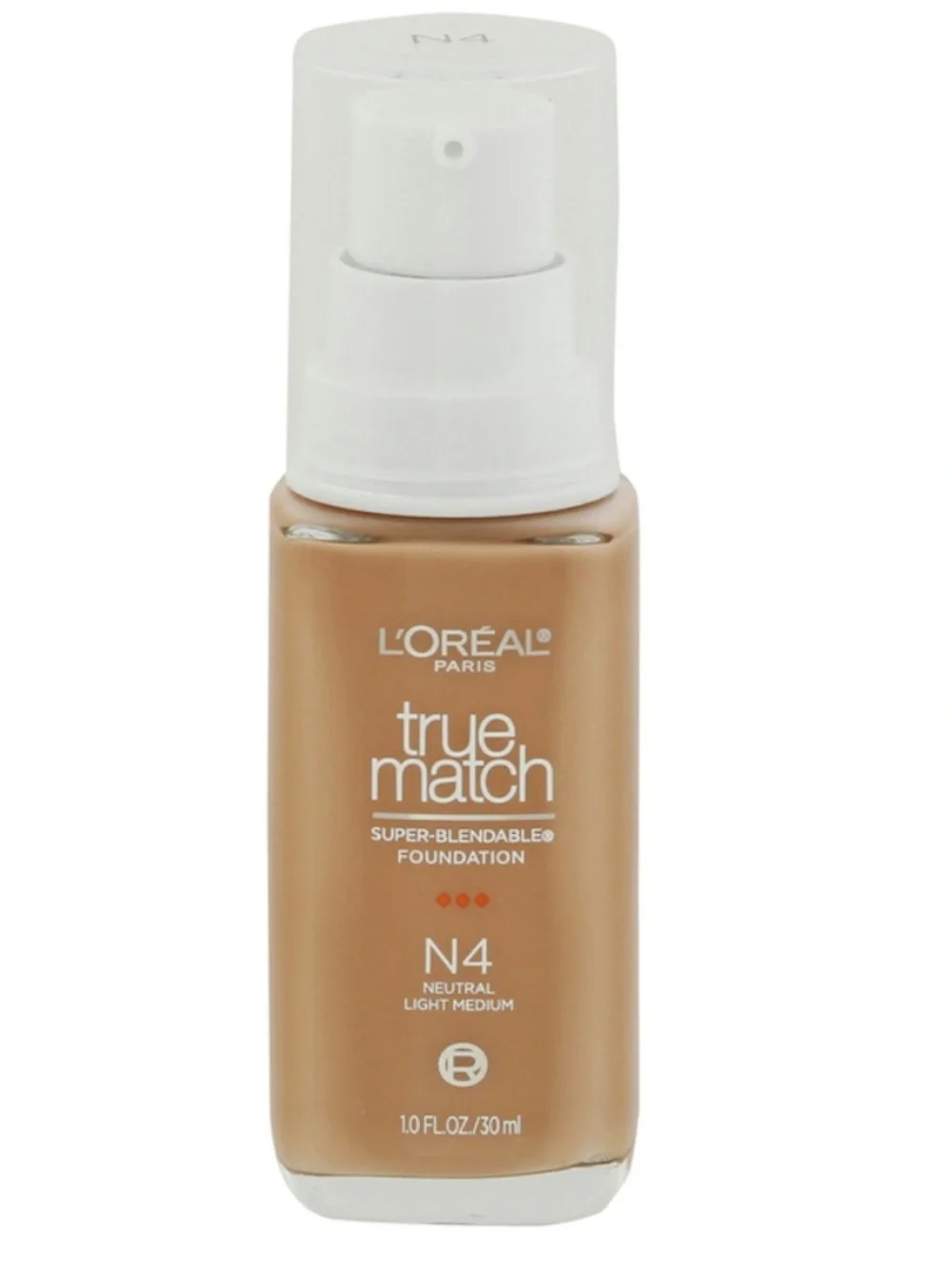 L'Oréal Paris True Match Super-Blendable Foundation N4 Neutral Light Medium